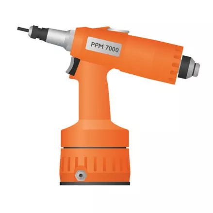 Пневмогидравлический заклепочник для резьбовых заклепок Fasty PPM-7000