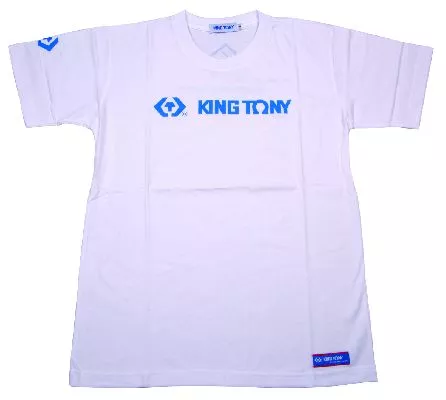 Футболка с логотипом бренда &quot;KING TONY&quot; (размер: S), белая KING TONY ZS142W-S KING TONY – анонс, характеристики, MSTZS142W-S 