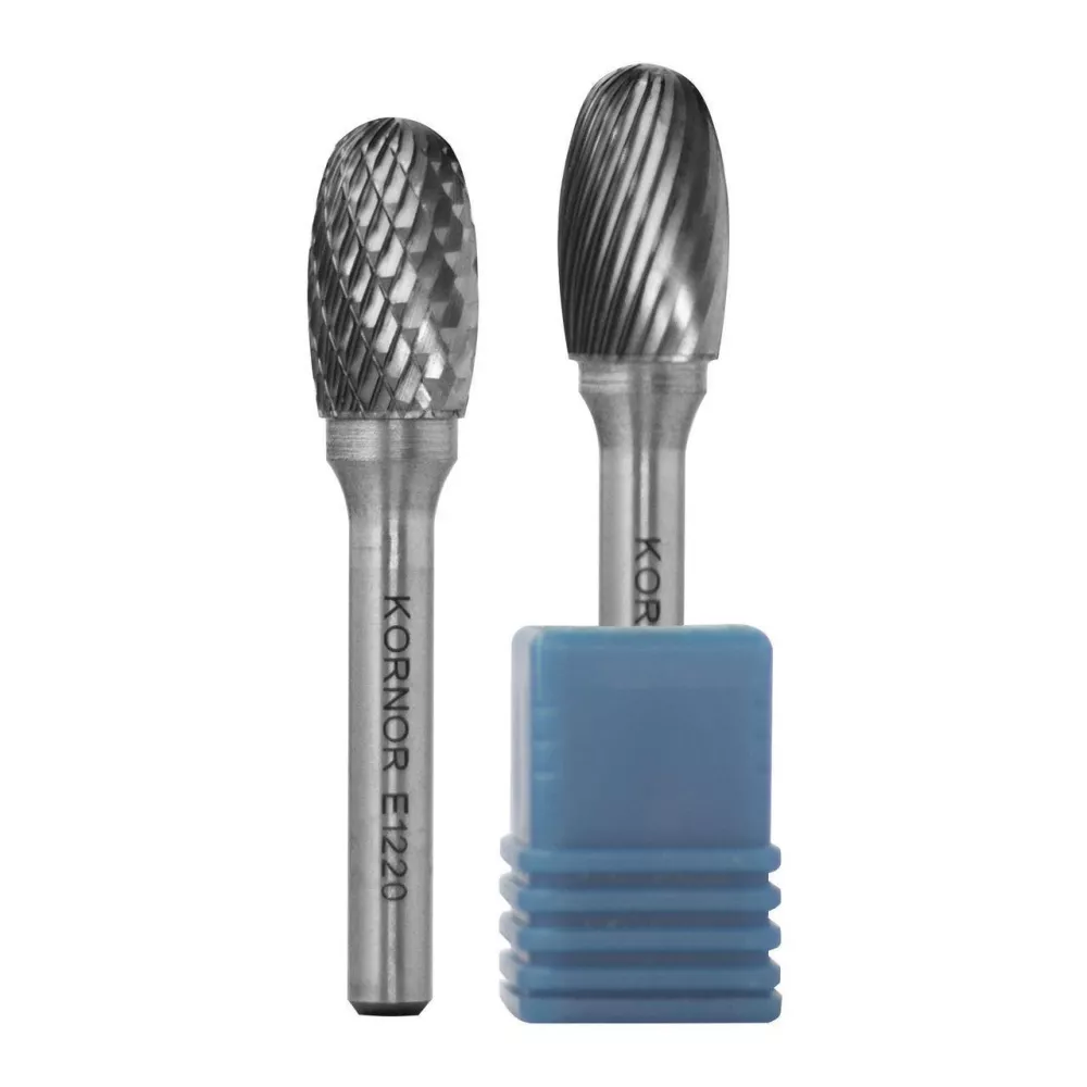 Борфреза овальная KORNOR E0610NFM03 по алюминию типа E Борфреза овальная KORNOR E0610NFM03 по алюминию типа E