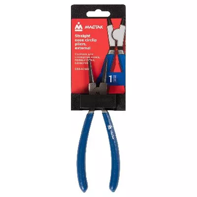 Съемник для стопорных колец 180 мм, прямые, разжатие МАСТАК 033-10180H : в описании характеристика и цена Цена по акции на съемник для стопорных колец 180 мм, прямые, разжатие мастак 033-10180h в магазине Инструмент-24