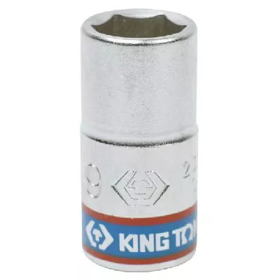 Головка торцевая стандартная шестигранная 1/4&quot;, 9 мм KING TONY 233509M KING TONY – анонс, характеристики, MST233509M 