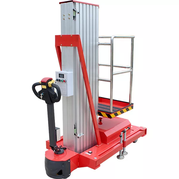 Детальная фотография телескопический подъемник grost single drive 0.125-9
