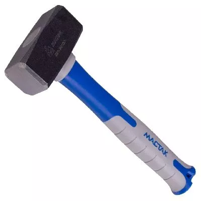 Кувалда 1000 г, фиберглассовая рукоятка МАСТАК 091-30100 : в описании характеристика и цена Цена по акции на кувалда 1000 г, фиберглассовая рукоятка мастак 091-30100 в магазине Инструмент-24