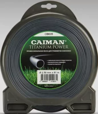 Профессиональная леска Caiman Titanium Power 2,5 мм/81 м: Расходные материалы Товар УТ000019909 0