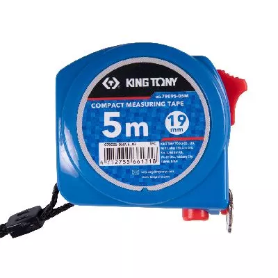 Рулетка измерительная 5 м, магнитный крюк KING TONY 79095-05M : в описании характеристика и цена Цена по акции на рулетка измерительная 5 м, магнитный крюк king tony 79095-05m в магазине Инструмент-24