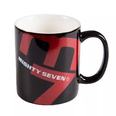 Кружка с логотипом бренда &quot;MIGHTY SEVEN&quot; ZB-211 MIGHTY SEVEN – анонс, характеристики, MSTZB-211 