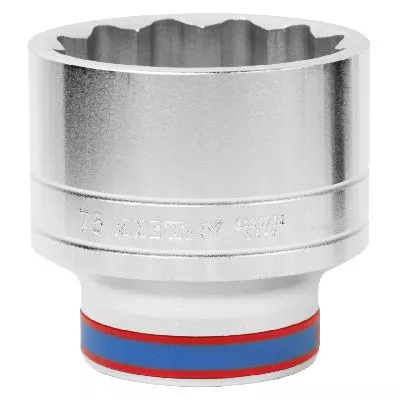 Головка торцевая стандартная двенадцатигранная 1&quot;, 75 мм KING TONY 833075M KING TONY – анонс, характеристики, MST833075M 