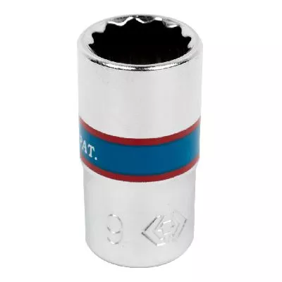 Головка торцевая стандартная двенадцатигранная 1/4&quot;, 9 мм KING TONY 233009M KING TONY – анонс, характеристики, MST233009M 