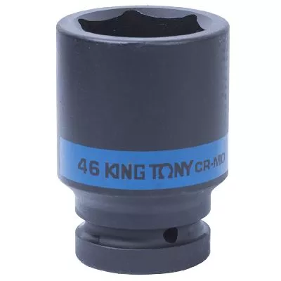 Головка торцевая ударная глубокая шестигранная 1&quot;, 46 мм KING TONY 843546M KING TONY – анонс, характеристики, MST843546M 