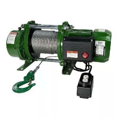 Акции в Инструмент-24 на лебедка электрическая hitch kcd500 500кг 100м 220в