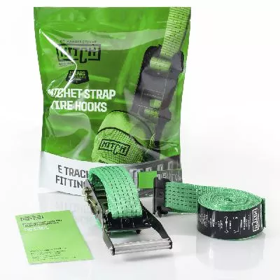 Акции в Инструмент-24 на ремень стяжной евроборт (концевики ласточкин хвост) hitch regular 50 мм, stf 400 dan, 3600 кг, 4 м.