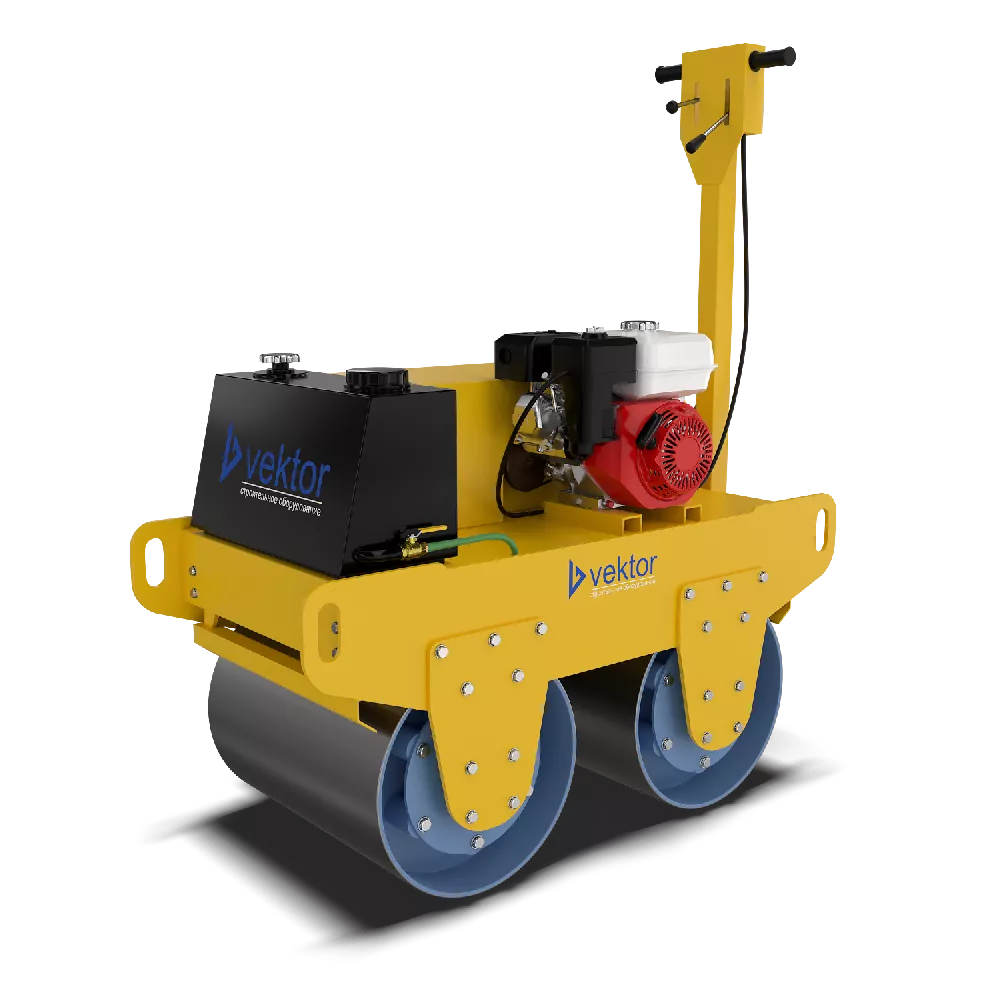Виброкаток ручной двухвальцовый Vektor VRDR-600