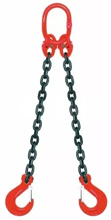 Строп цепной 2-х ветвевой D.H.A. 2,8 т L 5.5 м Строп цепной 2-х ветвевой D.H.A. 2,8 т L 5.5 м