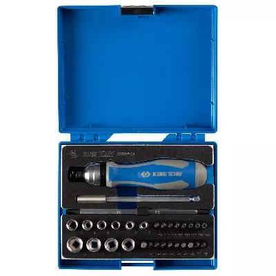 Набор вставок (бит) 1/4", PH, PZ, Hex, Torx, Slotted, 39 предметов KING TONY 2539MRV04 MST2539MRV04 – купить в , анонс
Набор вставок (бит) 1/4", PH, PZ, Hex, Torx, Slotted, 39 предметов KING TONY 2539MRV04 KING TONY – анонс, характеристики, MST2539MRV04