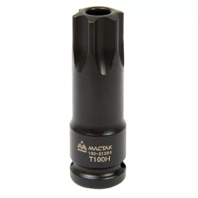 Насадка (бита) торцевая 1/2&quot;, TORX TR, T100H, L=78 мм, для шкива распредвала МАСТАК 103-21301 МАСТАК – анонс, характеристики, MST103-21301 