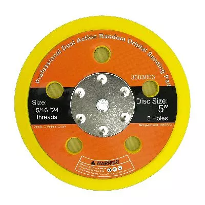 SCHTAER 5pad опора для шлифовальной машинки (125 мм, 6 отверстий) SCHTAER – анонс, характеристики, 