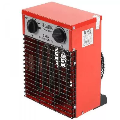 Тепловая электрическая пушка ТЭП-3000Н (компактная) Ресанта – купить в , анонс
Тепловая электрическая пушка ТЭП-3000Н (компактная) Ресанта – анонс, характеристики,