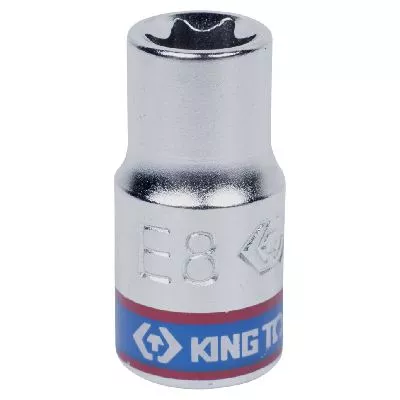 Головка торцевая TORX Е-стандарт 1/4&quot;, E10, L = 24 мм KING TONY 237510M KING TONY – анонс, характеристики, MST237510M 