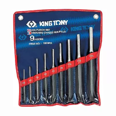 Набор выколоток, 9 предметов KING TONY 1009PR : в описании характеристика и цена Цена по акции на набор выколоток, 9 предметов king tony 1009pr в магазине Инструмент-24