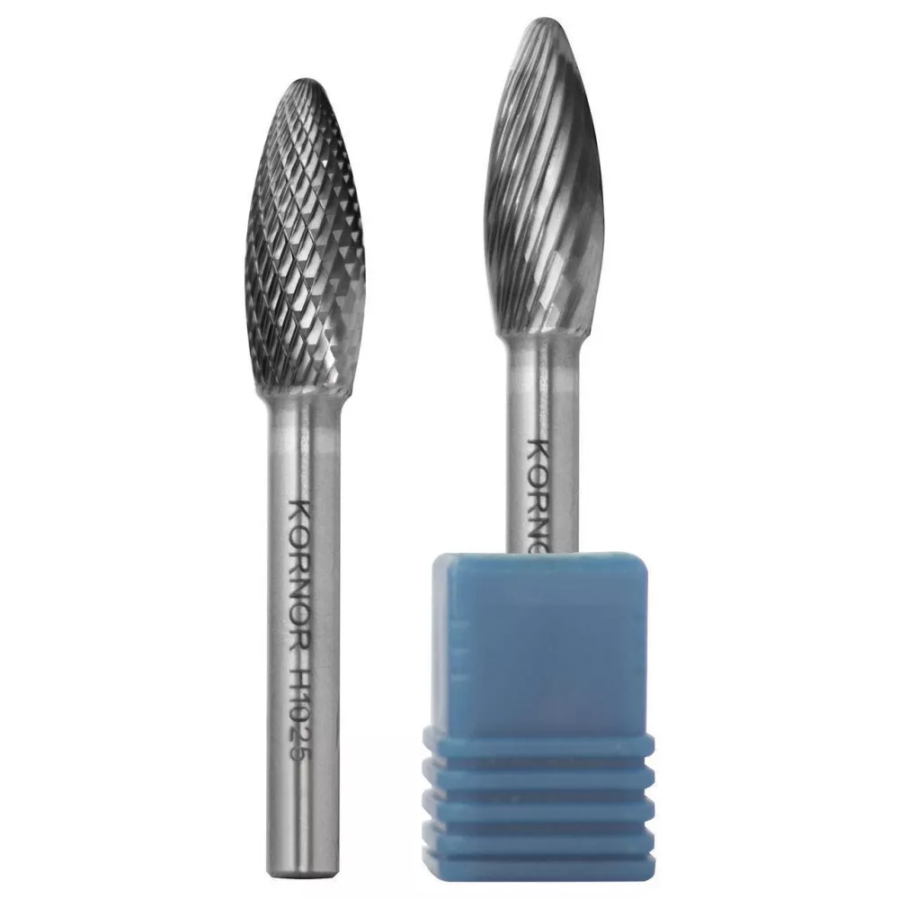 Борфреза пламевидная KORNOR H0820NFM06 по алюминию типа H