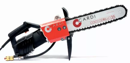 Электрическая алмазная цепная пила CARDI DV CD35-1500 новое в магазине tool-24.ru