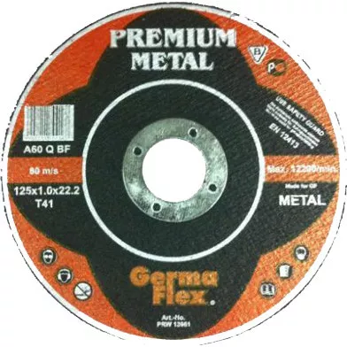 Диск отрезной GermaFlex METAL Premium D115х2.5 – анонс, характеристики, 