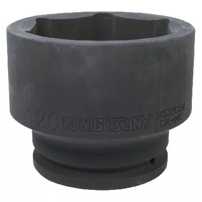 Головка торцевая ударная шестигранная 1&amp;1/2&quot;, 120 мм KING TONY 9535C0M KING TONY – анонс, характеристики, MST9535C0M 