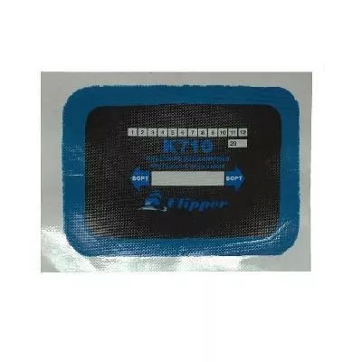 Фото и описание:clipper набор заплат k710 кордовых для боковых порезов, 50*76мм (1 слой корда), синий адгезивный слой (10шт.)