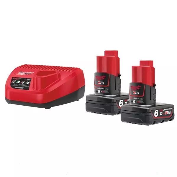 Детальное изображение : энергокомплект milwaukee m12 nrg -602