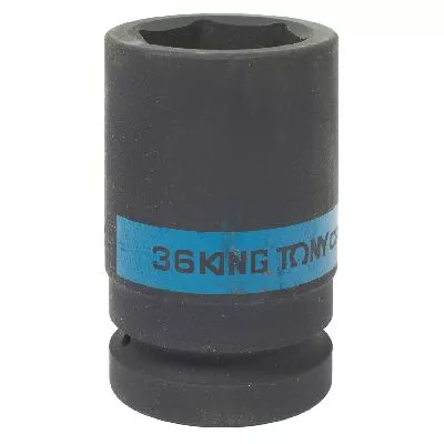 Головка торцевая ударная глубокая шестигранная 1&quot;, 36 мм KING TONY 843536M KING TONY – анонс, характеристики, MST843536M 