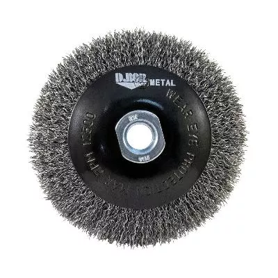 Щётка коническая гофрированная для УШМ, METAL Standard, 100xМ14 - S0.30 - RPM 12500 "D.BOR" – купить в , анонс
Щётка коническая гофрированная для УШМ, METAL Standard, 100xМ14 - S0.30 - RPM 12500 "D.BOR" – анонс, характеристики,