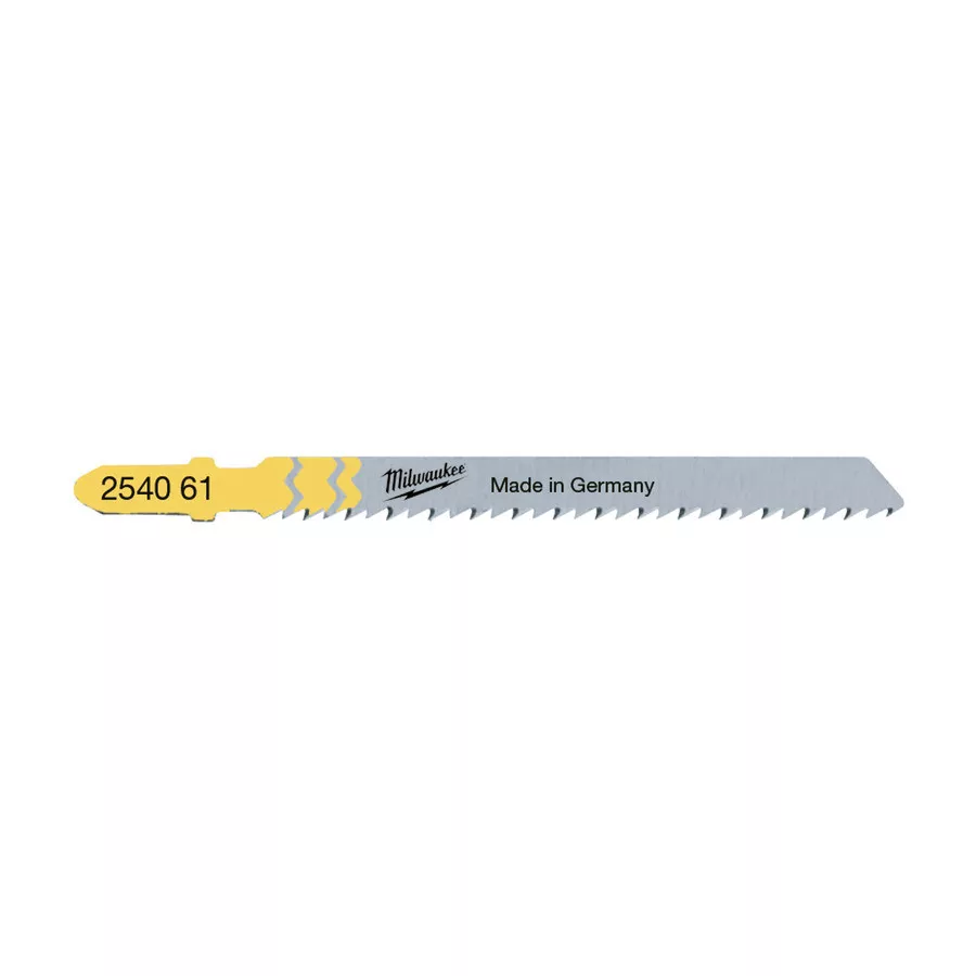 Полотна для лобзика Milwaukee 75x2.5 mm T 101 B - 5шт для чистой резки