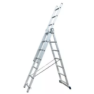 Акции в Инструмент-24 на лестница алюминиевая трёхсекционная ла 3х7 вихрь, , шт