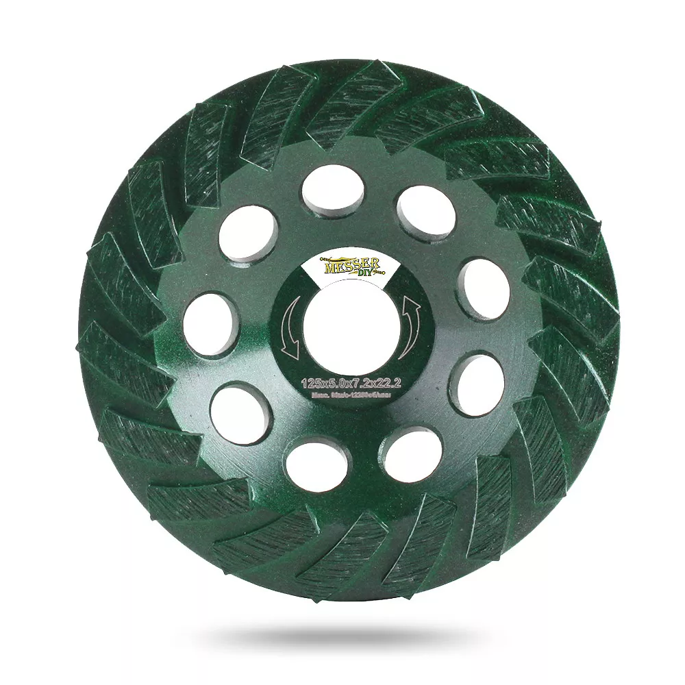 Алмазная чашка MESSER-DIY турбо D125 бетон Алмазная чашка MESSER-DIY турбо D125 бетон