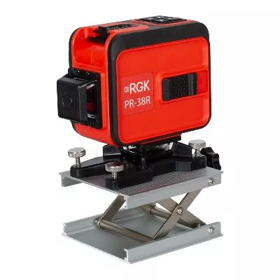 Комплект: лазерный уровень RGK PR-38R + штанга-упор RGK CG-2 (778794) RGK – анонс, характеристики, 