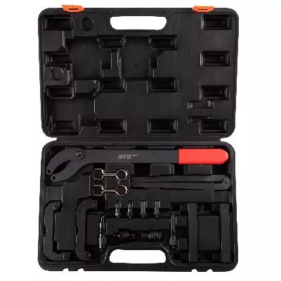 Набор фиксаторов для двигателей VW-Audi TFSI, кейс, 16 предметов AFFIX AF10321142C AFFIX – анонс, характеристики, MSTAF10321142C 