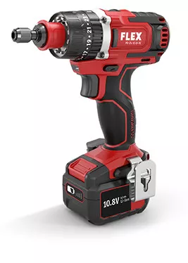 Детальное изображение : аккумуляторный ударный дрель-шуруповерт flex pd 2g 10.8-ec