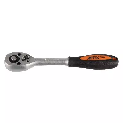 Трещотка 1/4&quot;, 45 зубцов, флажковая с кнопкой AFFIX AF01021405 AFFIX – анонс, характеристики, MSTAF01021405 