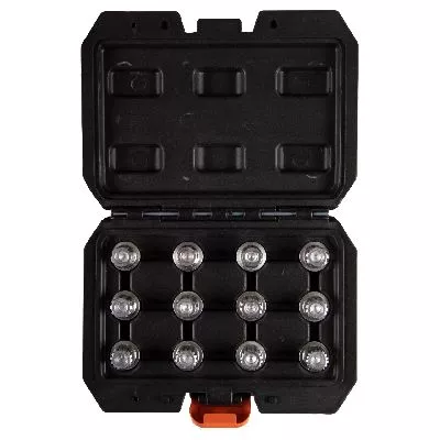 Набор насадок для секреток колес VAG, кейс, 12 предметов AFFIX AF10942212C AFFIX – анонс, характеристики, MSTAF10942212C 