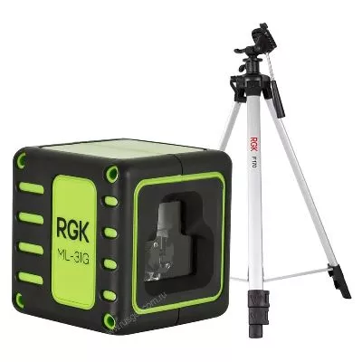 Комплект: лазерный уровень RGK ML-31G с калибровкой + штатив RGK F170 (134809) RGK – анонс, характеристики, 