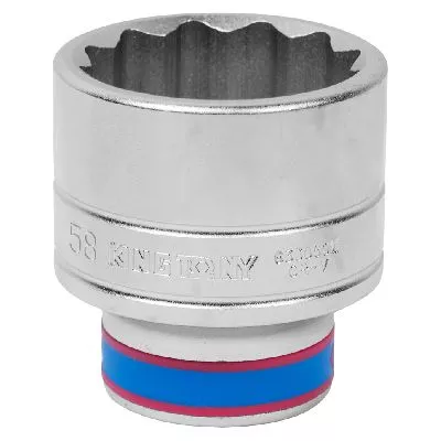 Головка торцевая стандартная двенадцатигранная 3/4&quot;, 58 мм KING TONY 633058M KING TONY – анонс, характеристики, MST633058M 