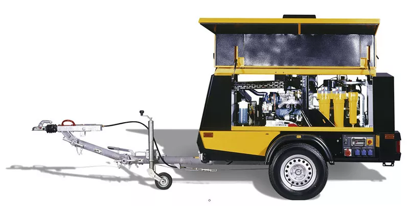 Компрессор KAESER M 64 G 8,5 кВа дизельный, встроенный эл.генератор