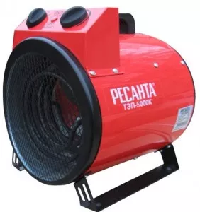 Тепловая электрическая пушка ТЭП-5000К Ресанта – купить в , анонс
Тепловая электрическая пушка ТЭП-5000К Ресанта – анонс, характеристики,