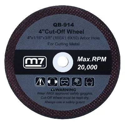 Круг отрезной по металлу 100х1,6 мм для QC-234 MIGHTY SEVEN QB-914 MSTQB-914 – купить в , анонс
Круг отрезной по металлу 100х1,6 мм для QC-234 MIGHTY SEVEN QB-914 MIGHTY SEVEN – анонс, характеристики, MSTQB-914