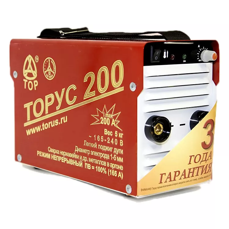 Сварочный аппарат инвертор TOP ТОРУС 200 КЛАССИК (НАКС)