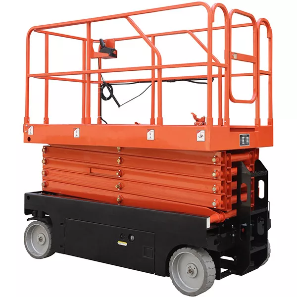 Детальная фотография самоходный подъемник ножничного типа grost spx f3-12000