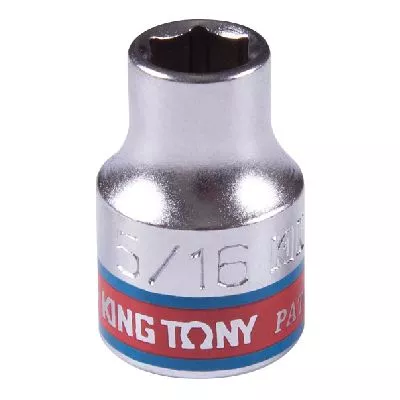 Головка торцевая стандартная шестигранная 3/8&quot;, 5/16&quot;, дюймовая KING TONY 333510S KING TONY – анонс, характеристики, MST333510S 