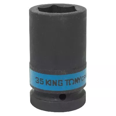 Головка торцевая ударная глубокая шестигранная 1&quot;, 35 мм KING TONY 843535M KING TONY – анонс, характеристики, MST843535M 