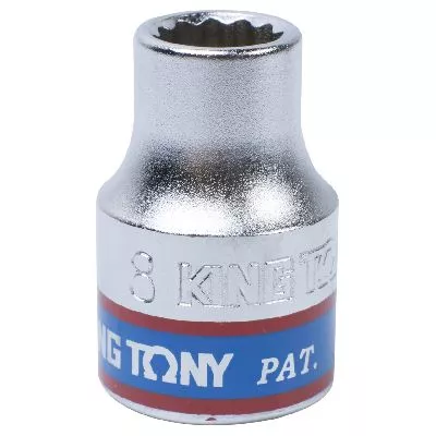 Головка торцевая стандартная двенадцатигранная 3/8&quot;, 8 мм KING TONY 333008M KING TONY – анонс, характеристики, MST333008M 