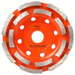 Алмазная чашка двухрядная ADTnS D180 – купить в , подробное изображение 
